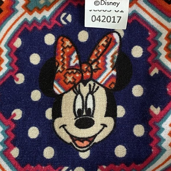 LuLaRoe Minnie Mouse Classic T Orange Blue Size L Women’s Top NWT - Picture 1 of 12